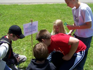 Kids learn about nature