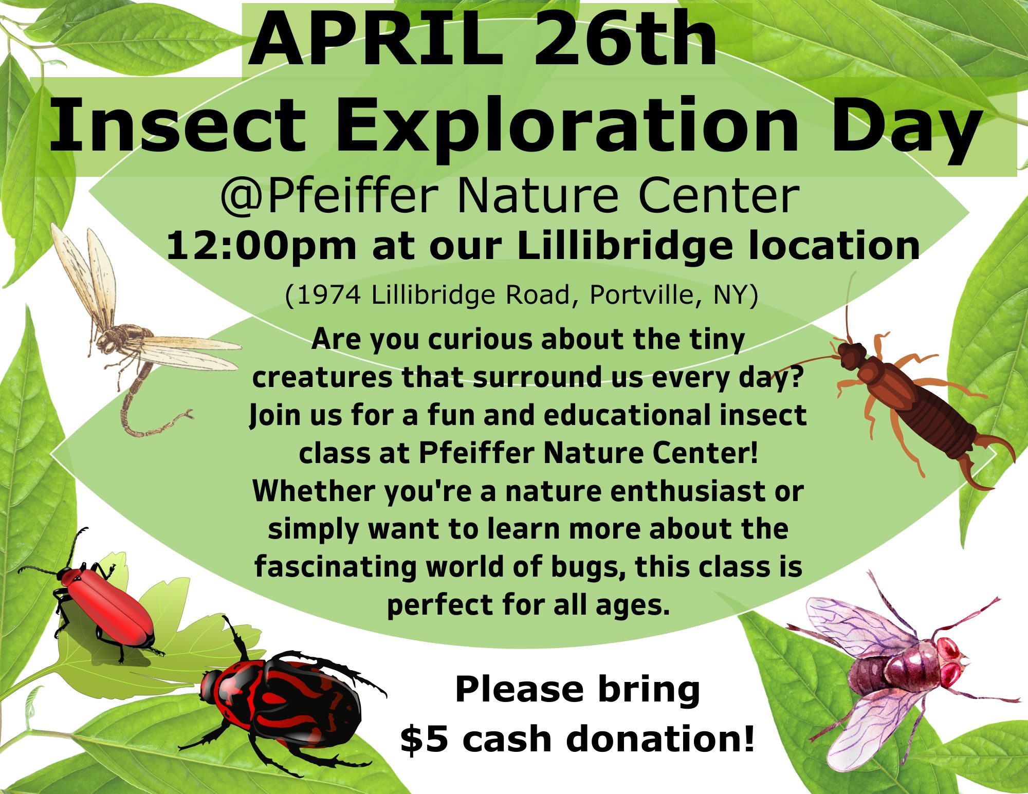 Insect program 2025 April