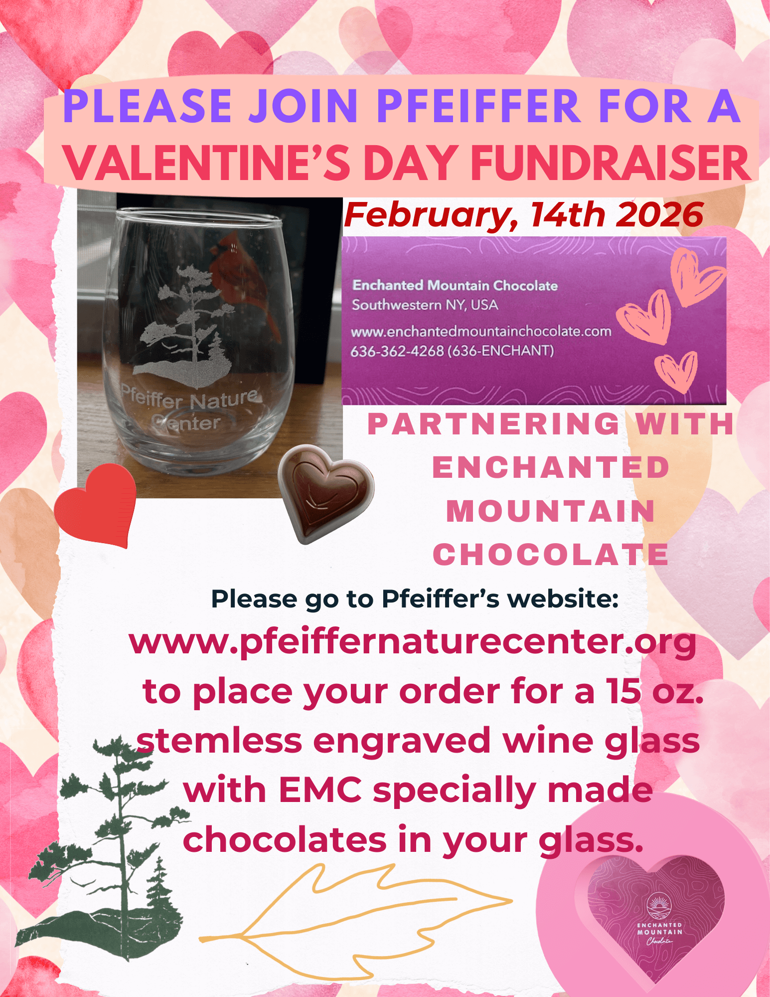 Pfeiffer Valentine's Day fundraiser + EMC
